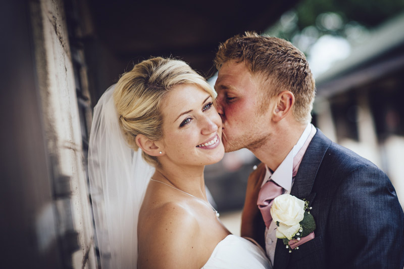 Bride & Groom Kiss