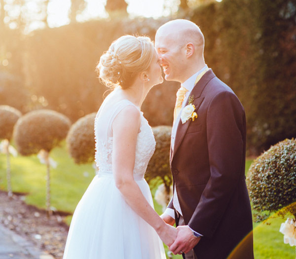 The Preston wedding that sparkled...