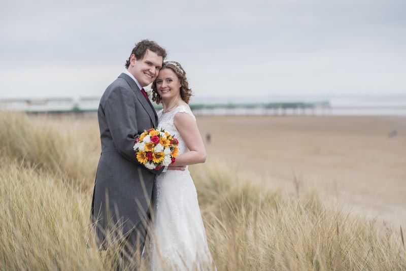 Michelle and Grant on St Annes Dunes