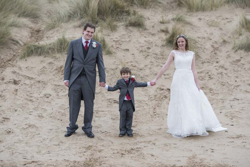 Michelle and Grant on St Annes Dunes