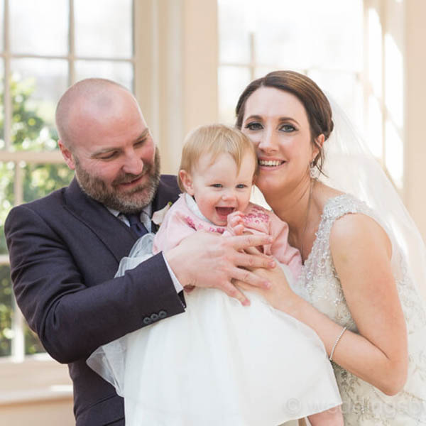 Spring wedding photography at Mitton Hall