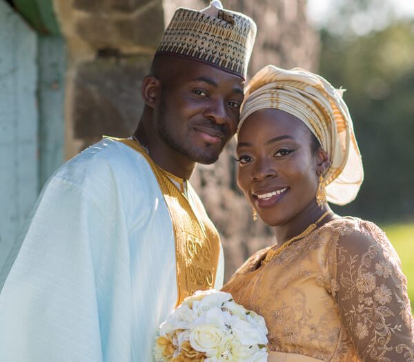 An African wedding near Harrogate