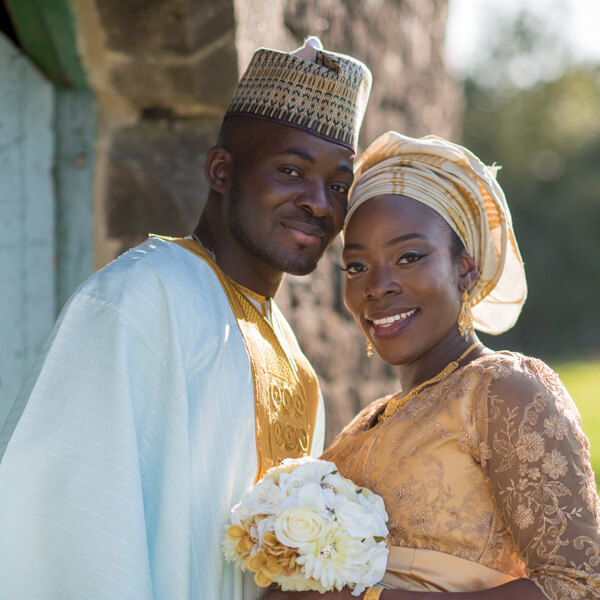 An African wedding near Harrogate