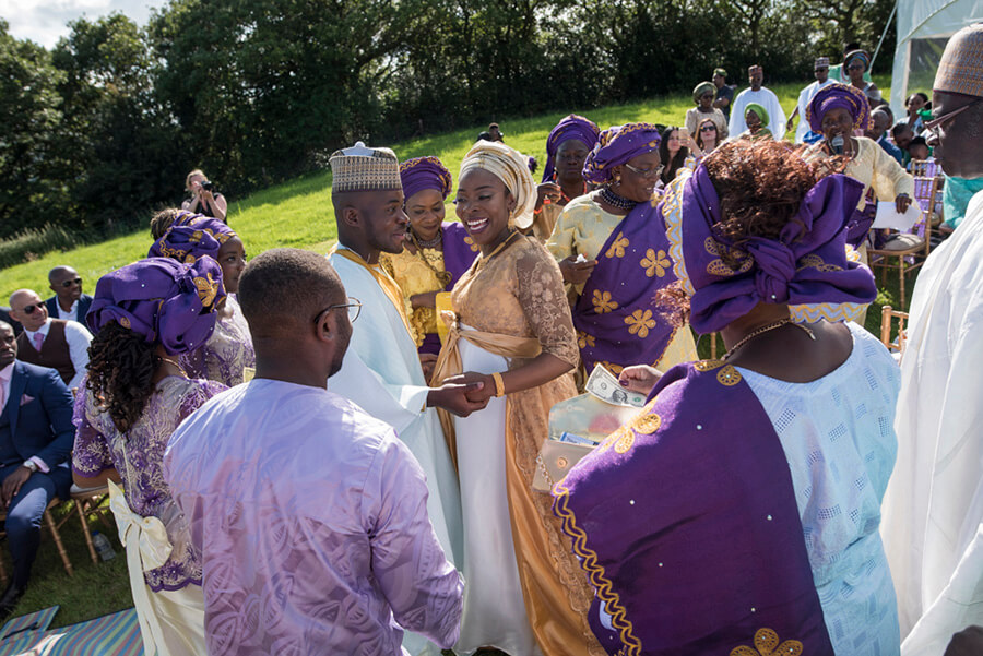 Saratu and Kishsi Wedding Photo