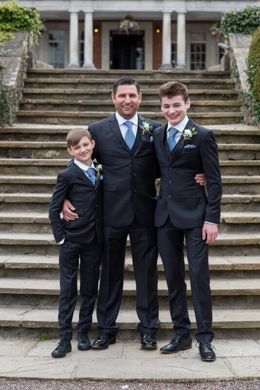 Darren with his 2 sons