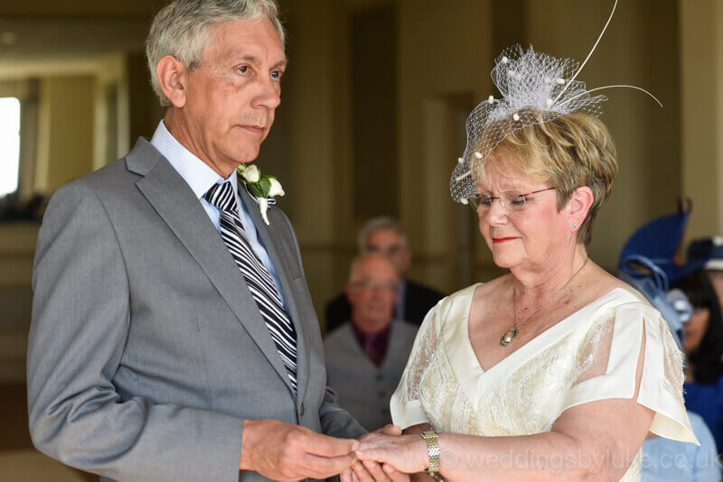 Daryl & Sheila Exchange Wedding Rings